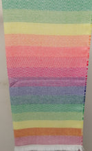 Fringed Shawl in Summer Tones