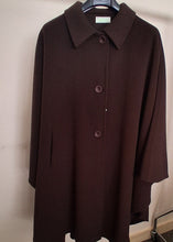Cape with Saddle Stitching