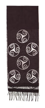 Scarf with Celtic Triskele Motif