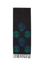 Scarf with Celtic Spiral Motif